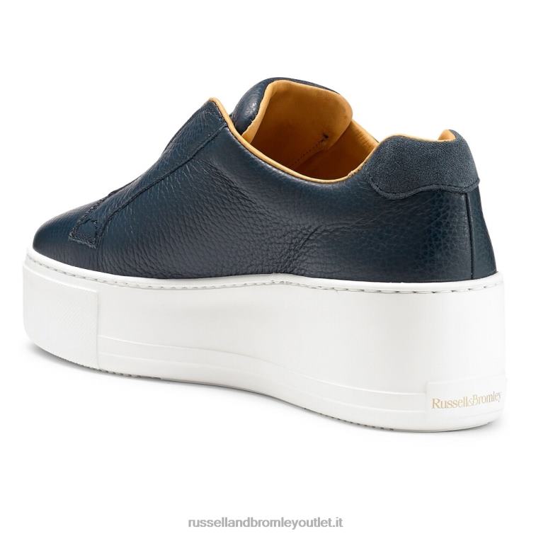 Marina Militare V0V4J31 donne Russell And Bromley park up sneaker flatform senza lacci