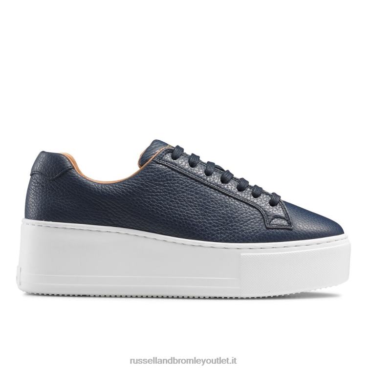 Marina Militare V0V4J59 donne Russell And Bromley flatform con lacci park life