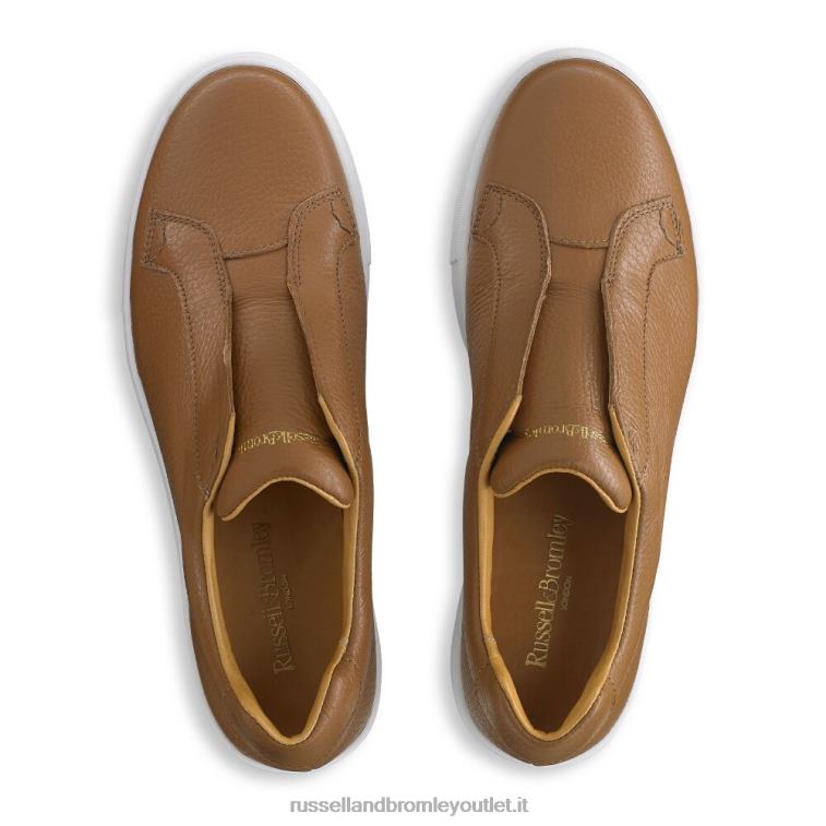 abbronzatura V0V4J24 donne Russell And Bromley park up sneaker flatform senza lacci