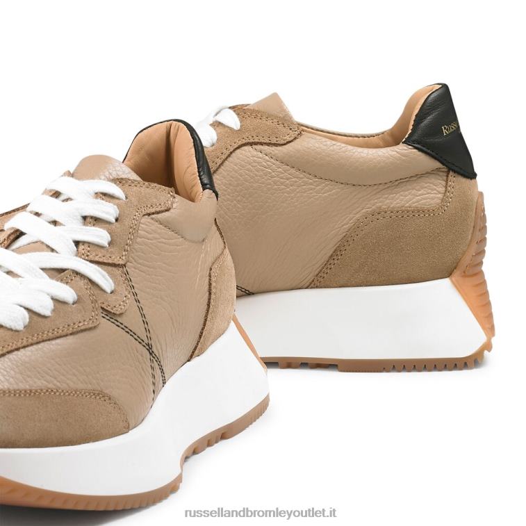 abbronzatura V0V4J65 donne Russell And Bromley sneaker con suola svasata a clessidra