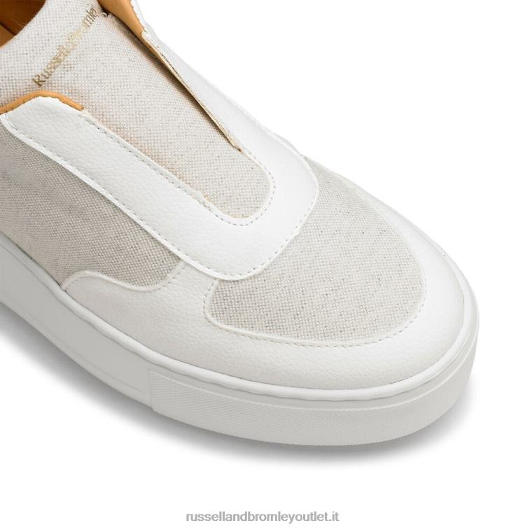 avorio V0V4J17 donne Russell And Bromley sneaker park ave eco flatform
