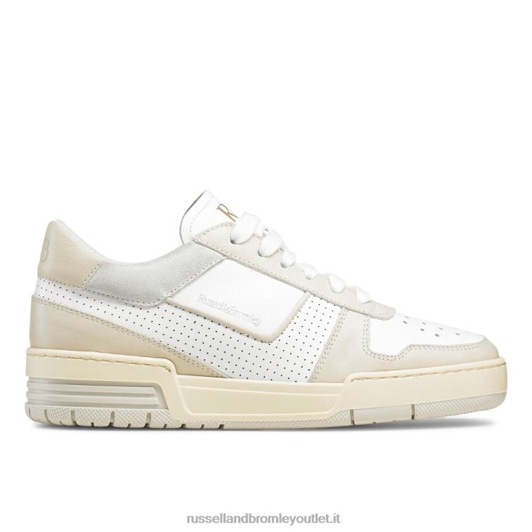 beige V0V4J77 donne Russell And Bromley sneaker traforata League