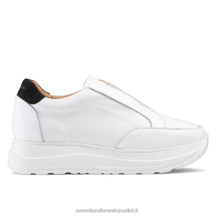 bianco V0V4J39 donne Russell And Bromley accelera il corridore senza lacci