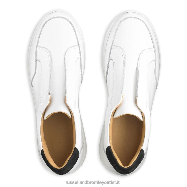 bianco V0V4J39 donne Russell And Bromley accelera il corridore senza lacci