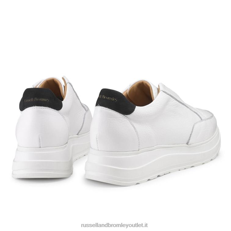 bianco V0V4J39 donne Russell And Bromley accelera il corridore senza lacci