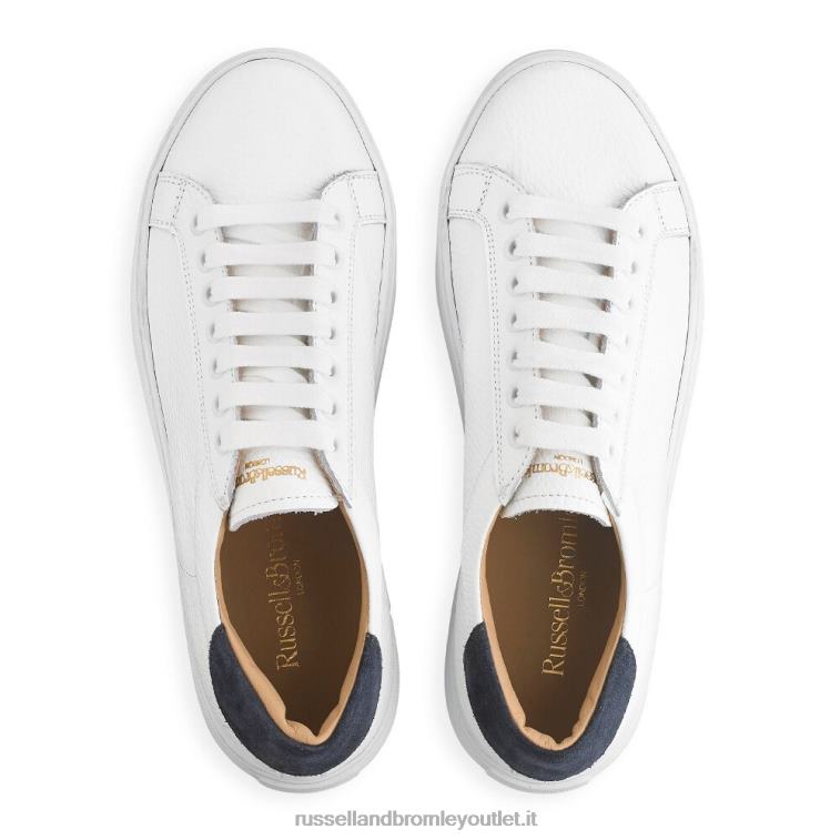 bianco V0V4J72 donne Russell And Bromley sneaker flatform saturno