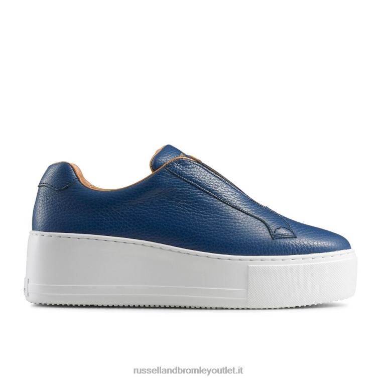 blu V0V4J5 donne Russell And Bromley sneaker park up senza lacci