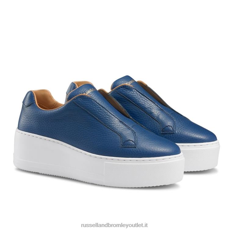 blu V0V4J5 donne Russell And Bromley sneaker park up senza lacci