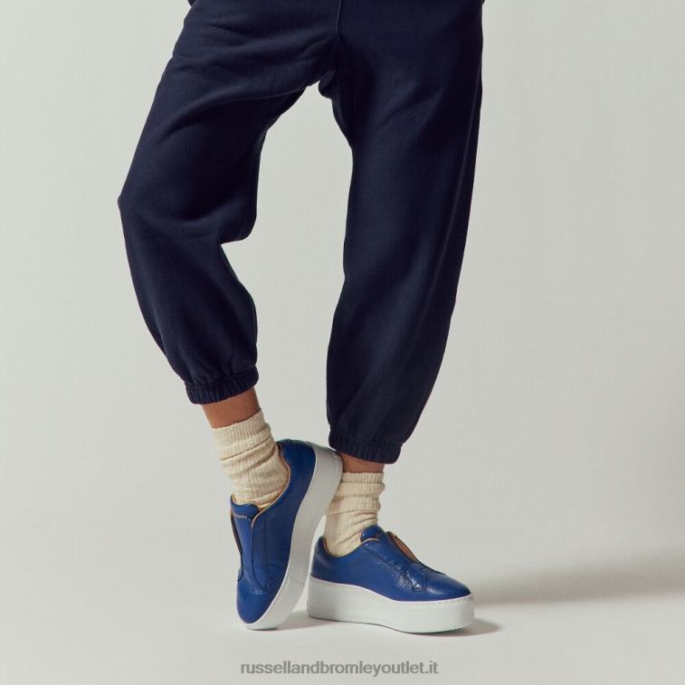 blu V0V4J5 donne Russell And Bromley sneaker park up senza lacci