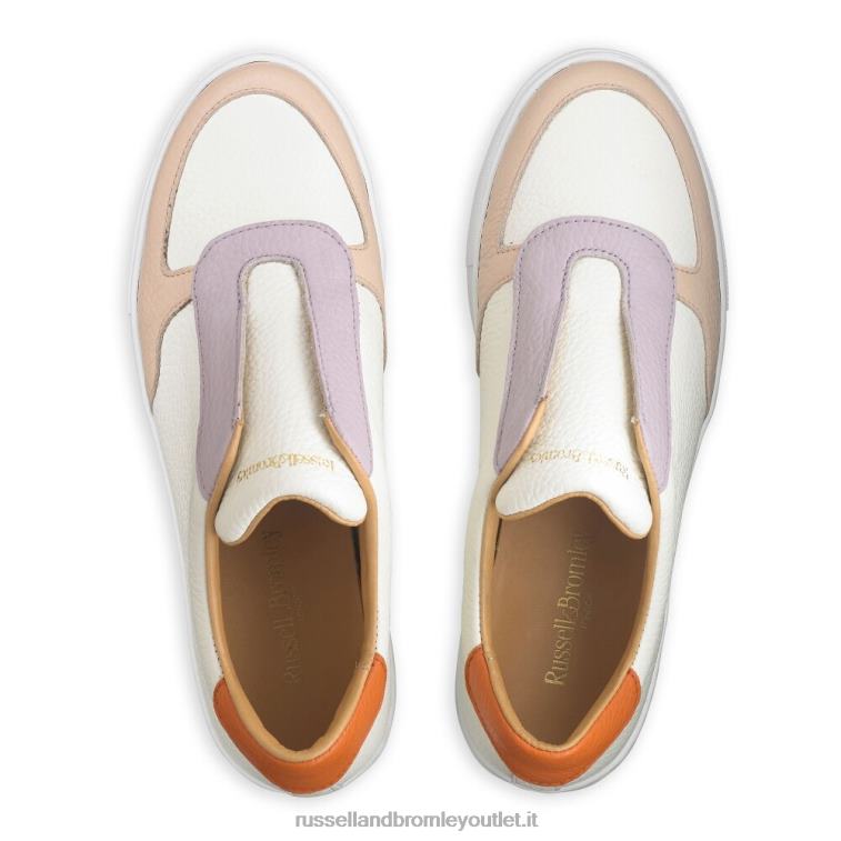 due toni V0V4J18 donne Russell And Bromley sneaker flatform park ave senza lacci