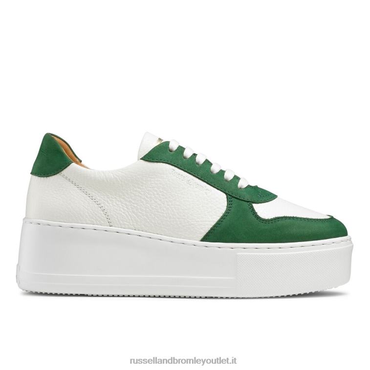 due toni V0V4J56 donne Russell And Bromley sneaker con lacci park lace