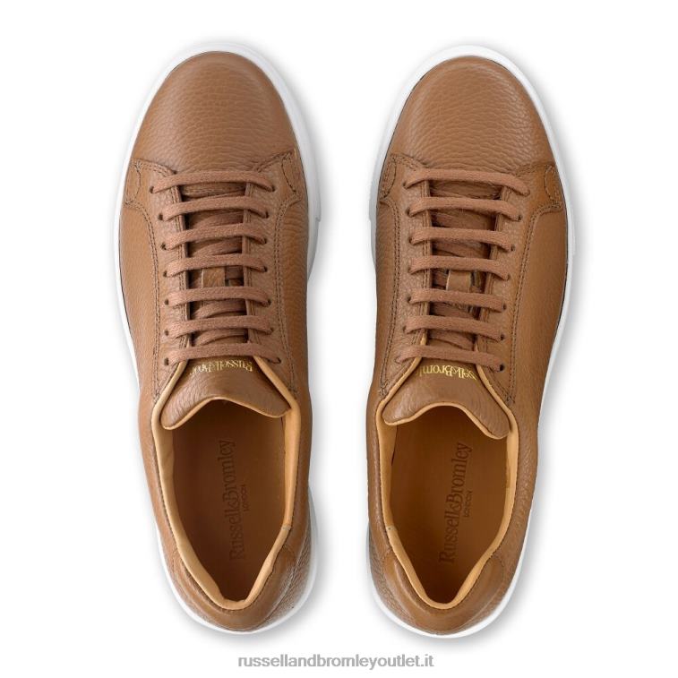 marrone V0V4J61 donne Russell And Bromley flatform con lacci park life