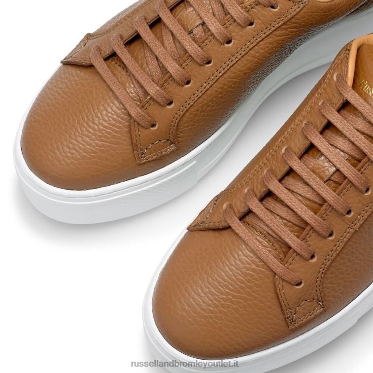 marrone V0V4J61 donne Russell And Bromley flatform con lacci park life