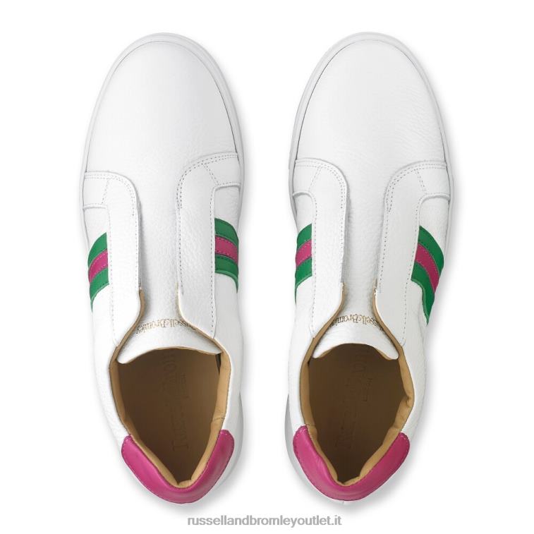 multi V0V4J35 donne Russell And Bromley sneaker flatform a righe