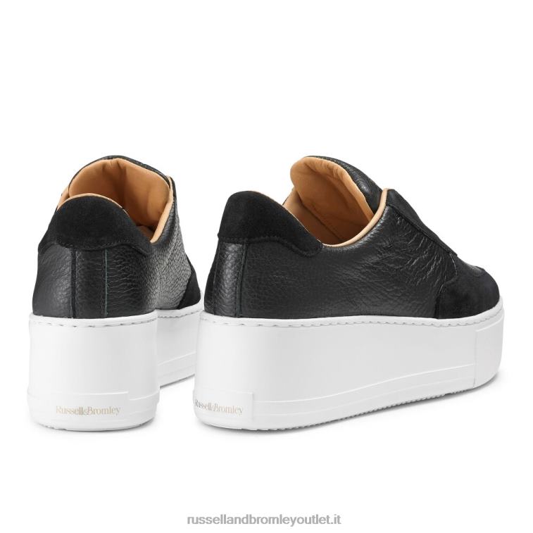 nero V0V4J37 donne Russell And Bromley sneaker flatform park ave senza lacci