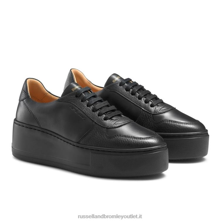 nero V0V4J55 donne Russell And Bromley sneaker con lacci park lace