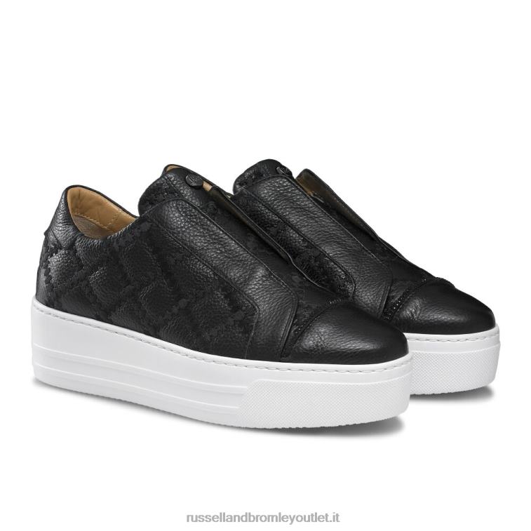 nero V0V4J79 donne Russell And Bromley sneaker senza lacci Seawalk