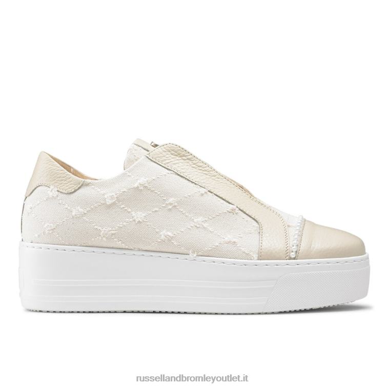 neutro V0V4J20 donne Russell And Bromley sneaker senza lacci Seawalk