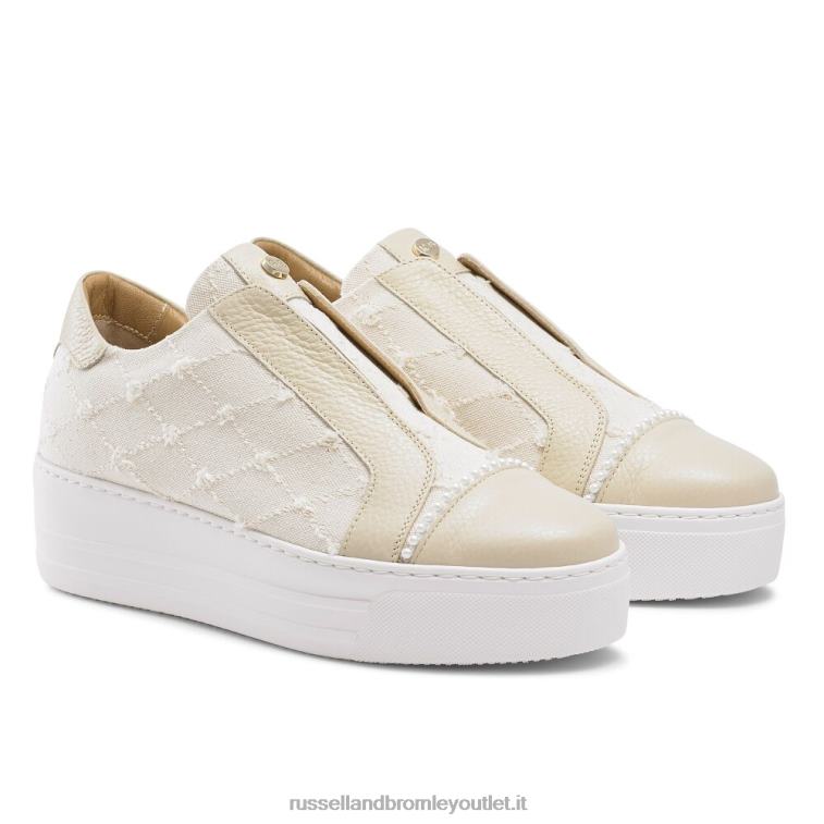 neutro V0V4J20 donne Russell And Bromley sneaker senza lacci Seawalk