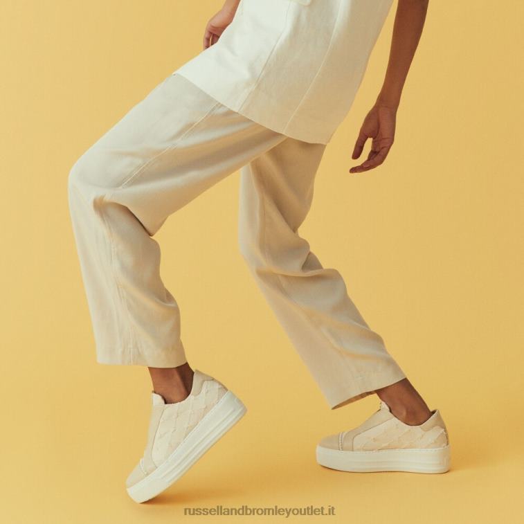 neutro V0V4J20 donne Russell And Bromley sneaker senza lacci Seawalk