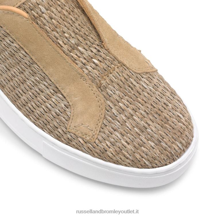 neutro V0V4J3 donne Russell And Bromley park up sneaker flatform senza lacci