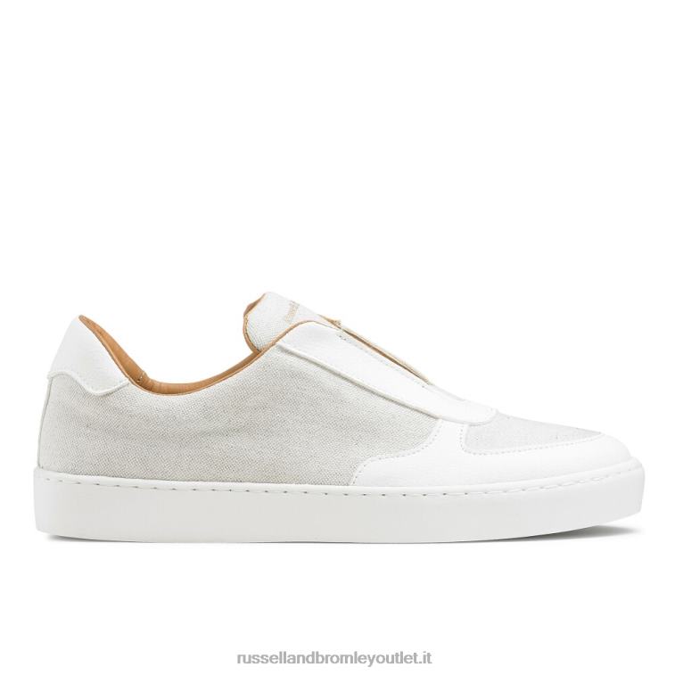 neutro V0V4J42 donne Russell And Bromley sneaker eco senza lacci Fifth Ave