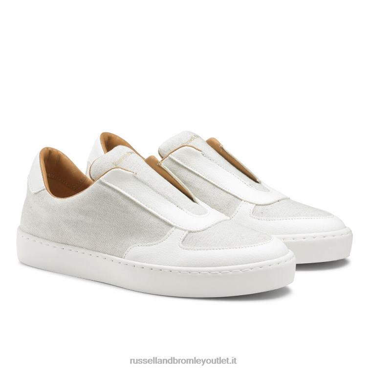 neutro V0V4J42 donne Russell And Bromley sneaker eco senza lacci Fifth Ave
