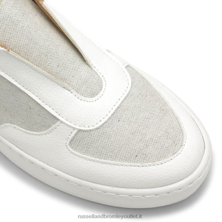 neutro V0V4J42 donne Russell And Bromley sneaker eco senza lacci Fifth Ave
