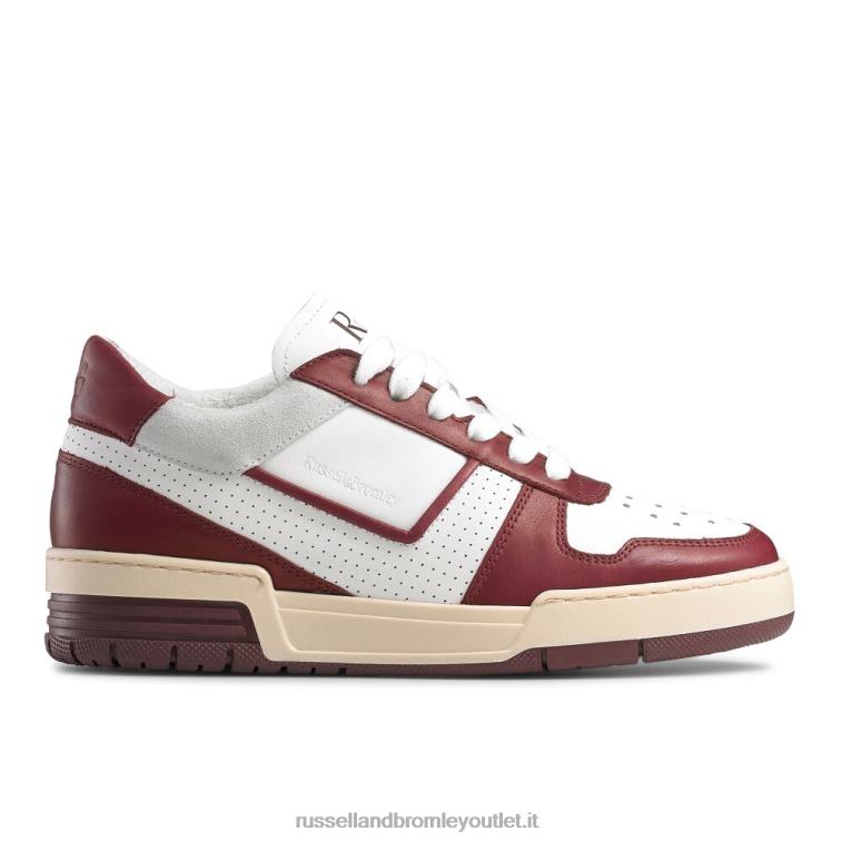 rosso V0V4J71 donne Russell And Bromley sneaker traforata League