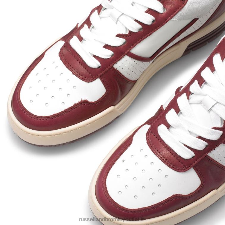 rosso V0V4J71 donne Russell And Bromley sneaker traforata League