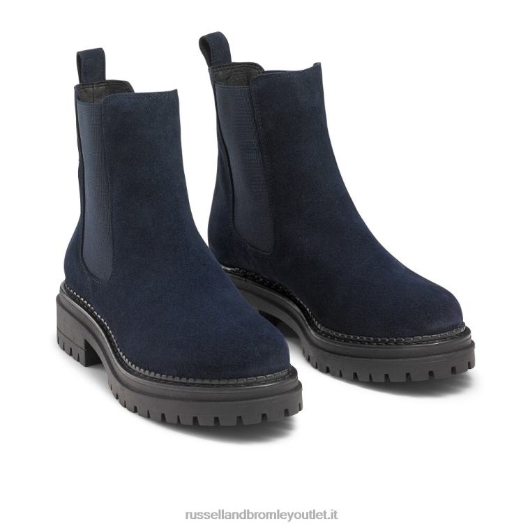 Marina Militare V0V4J273 donne Russell And Bromley stivale chelsea da combattimento aziendale