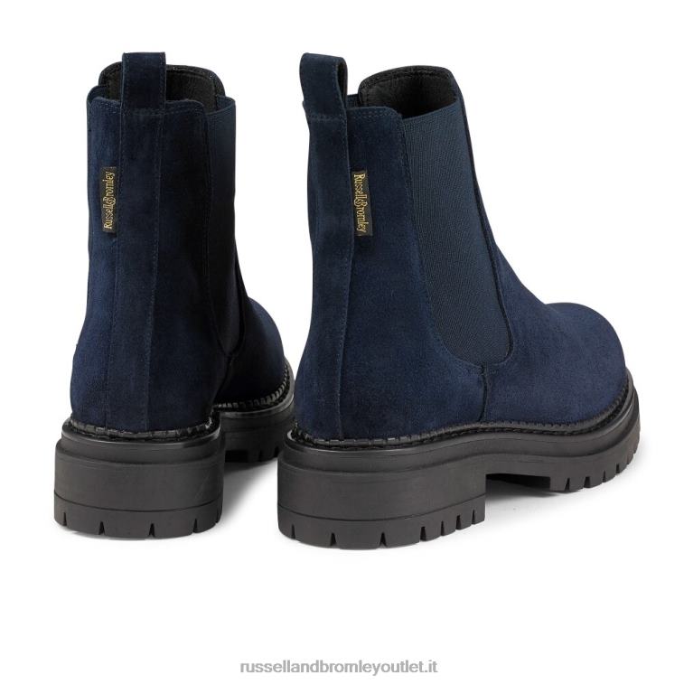 Marina Militare V0V4J273 donne Russell And Bromley stivale chelsea da combattimento aziendale