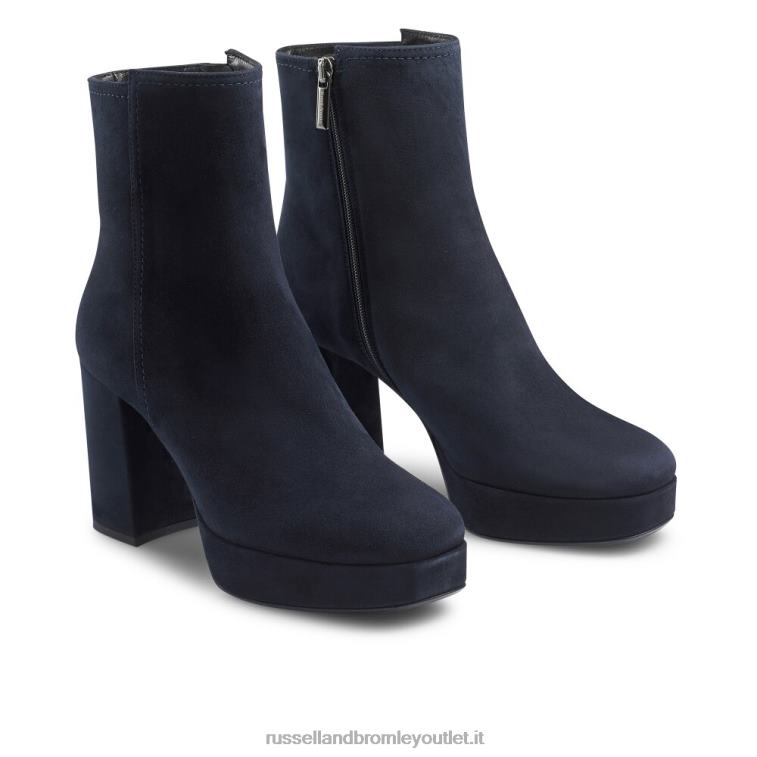 Marina Militare V0V4J281 donne Russell And Bromley stivale con plateau miele