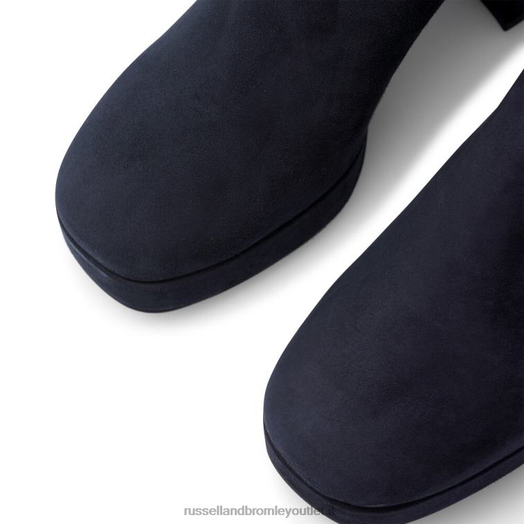 Marina Militare V0V4J281 donne Russell And Bromley stivale con plateau miele
