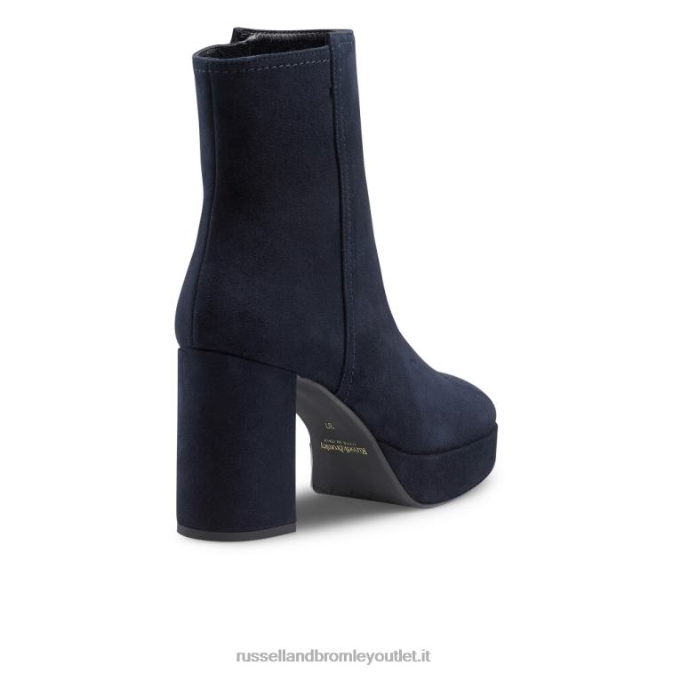 Marina Militare V0V4J281 donne Russell And Bromley stivale con plateau miele