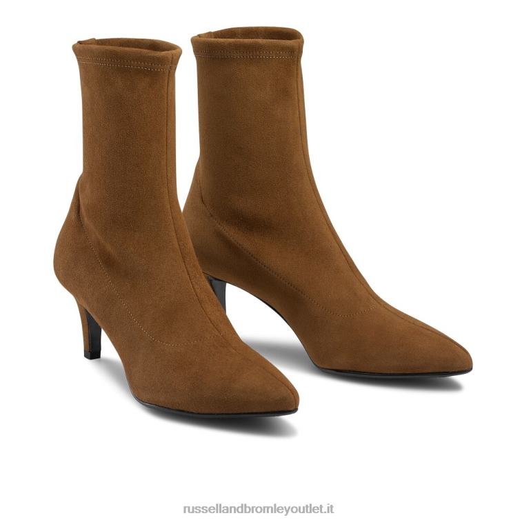 abbronzatura V0V4J290 donne Russell And Bromley stivale a calzino elasticizzato hot sox