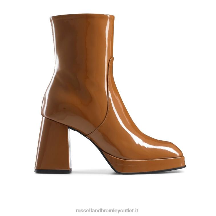 abbronzatura V0V4J330 donne Russell And Bromley power stivale con plateau e tacco svasato
