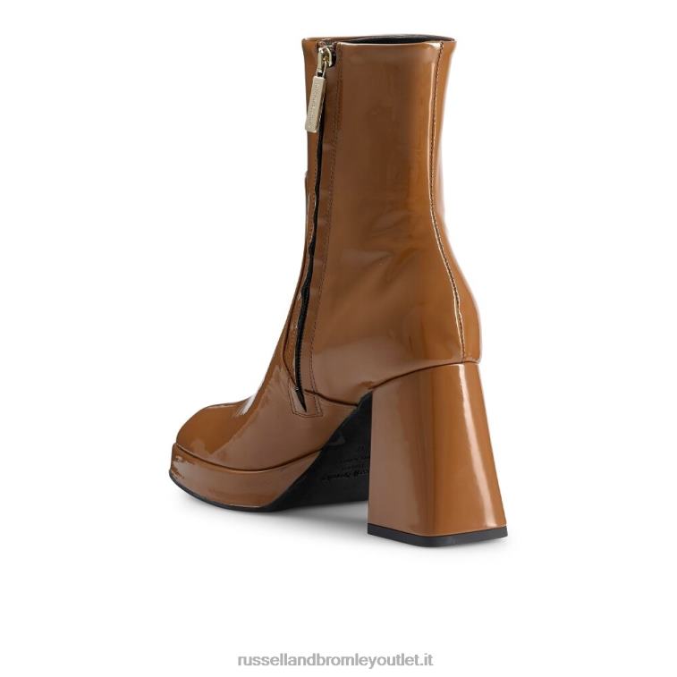 abbronzatura V0V4J330 donne Russell And Bromley power stivale con plateau e tacco svasato