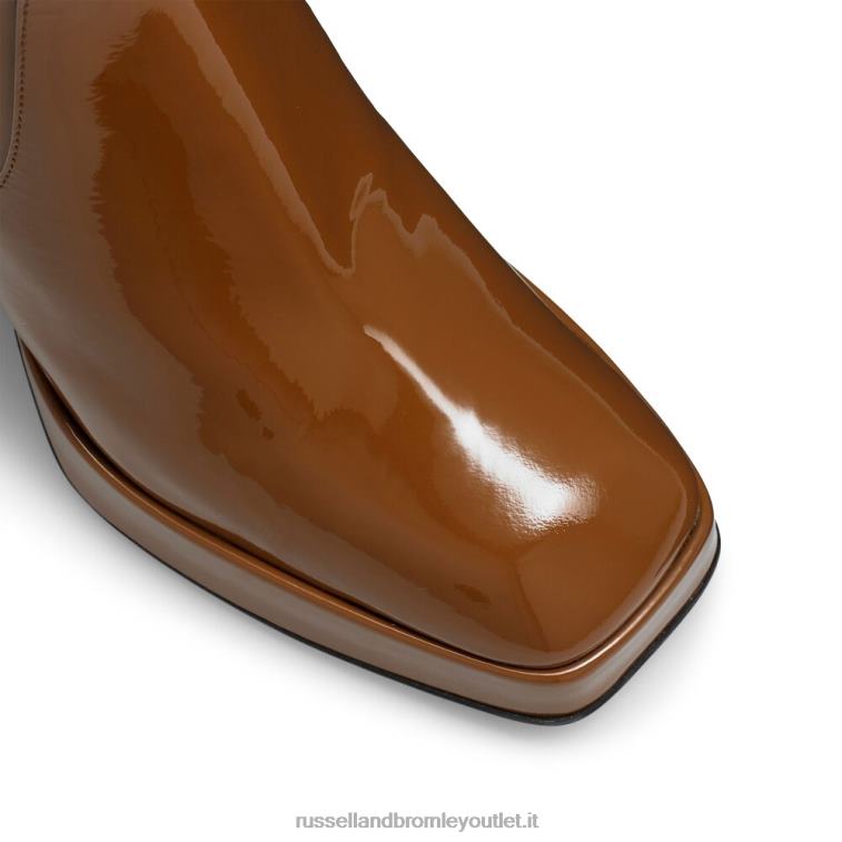 abbronzatura V0V4J330 donne Russell And Bromley power stivale con plateau e tacco svasato