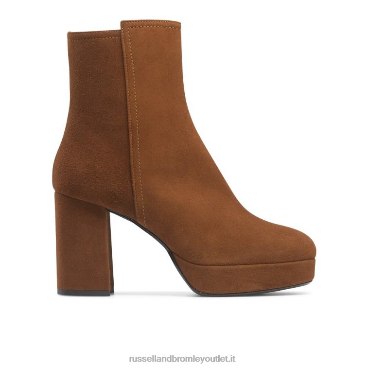 abbronzatura V0V4J346 donne Russell And Bromley stivale con plateau miele