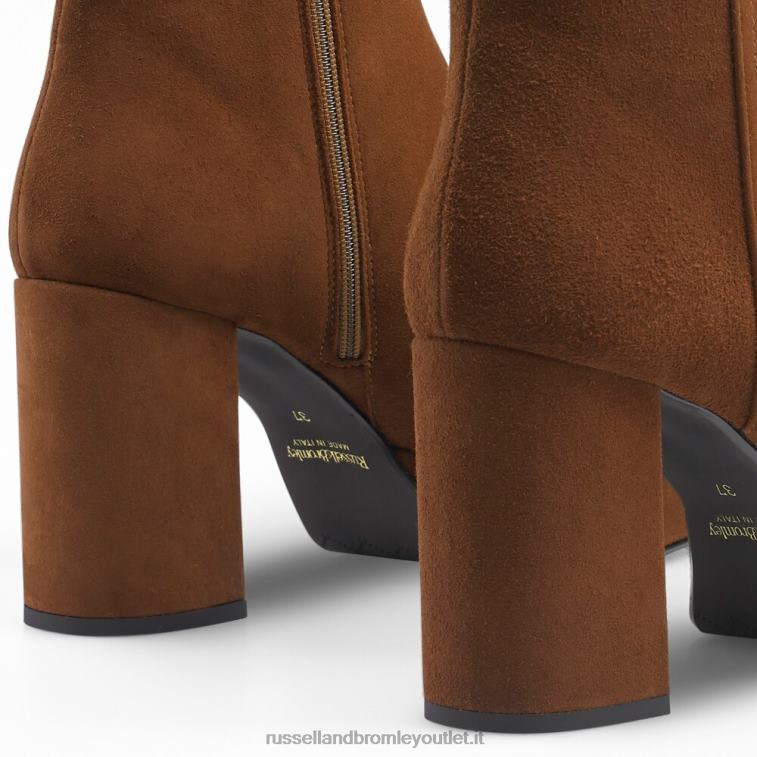 abbronzatura V0V4J346 donne Russell And Bromley stivale con plateau miele