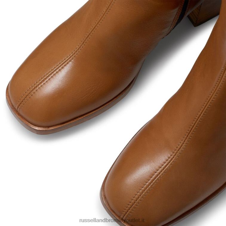 abbronzatura V0V4J356 donne Russell And Bromley tacco impilato twiggy alto fino al ginocchio