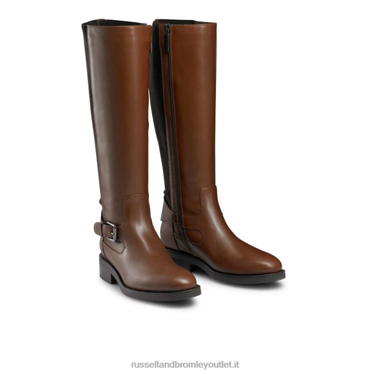 abbronzatura V0V4J357 donne Russell And Bromley stivale da equitazione alto Stormfront Dryleks