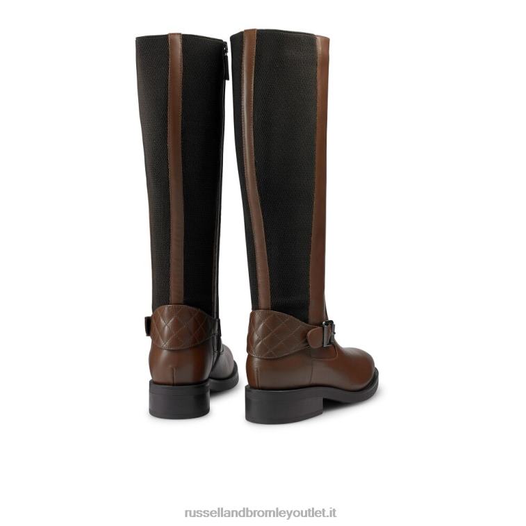abbronzatura V0V4J357 donne Russell And Bromley stivale da equitazione alto Stormfront Dryleks