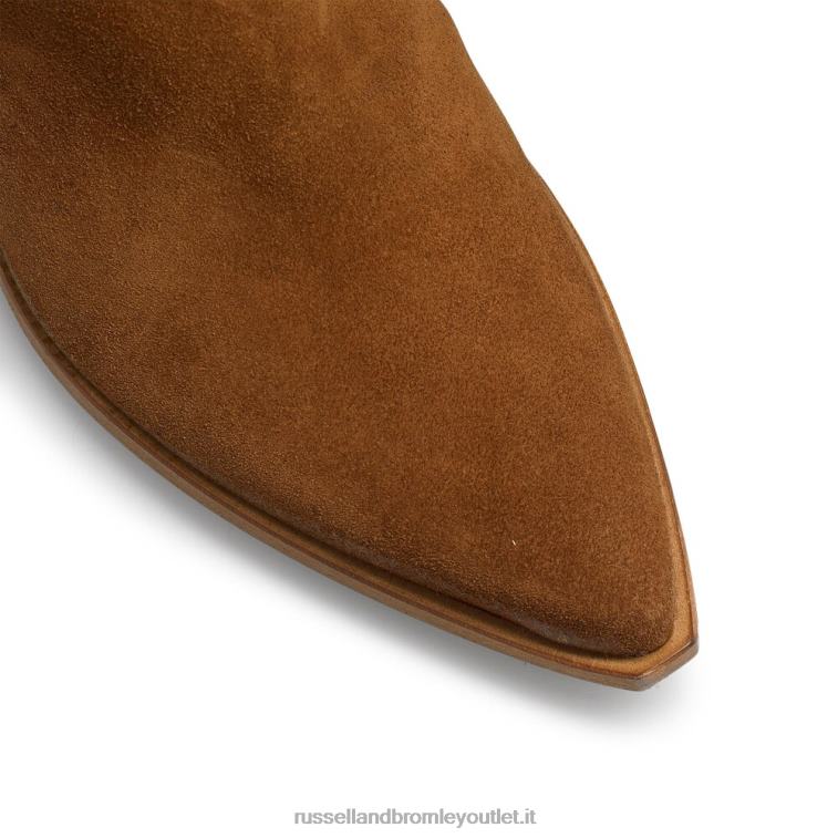 abbronzatura V0V4J365 donne Russell And Bromley swish sopra il ginocchio occidentale