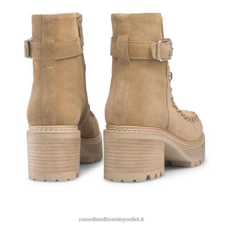 beige V0V4J295 donne Russell And Bromley dryleks hipstitch: tacco impilato sopraggitto