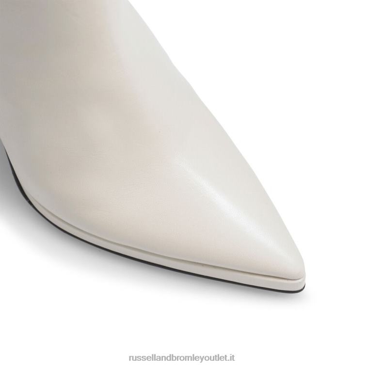 bianco V0V4J320 donne Russell And Bromley stivale a stiletto con piattaforma livingitup