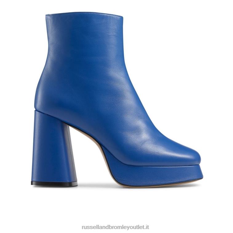 blu V0V4J326 donne Russell And Bromley stivale finesse con piattaforma pulita