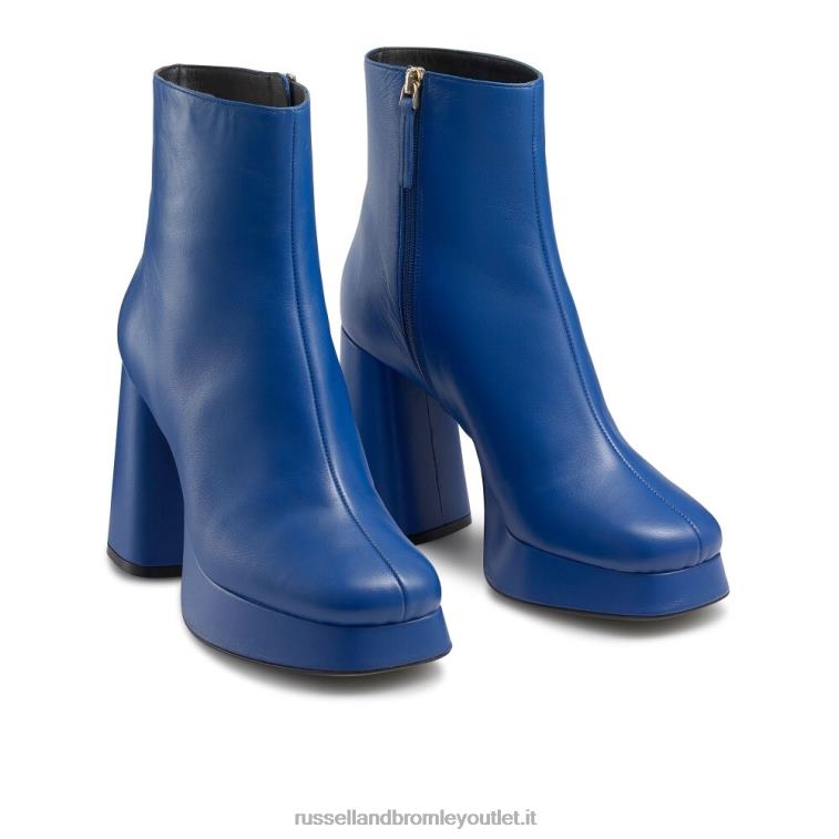 blu V0V4J326 donne Russell And Bromley stivale finesse con piattaforma pulita