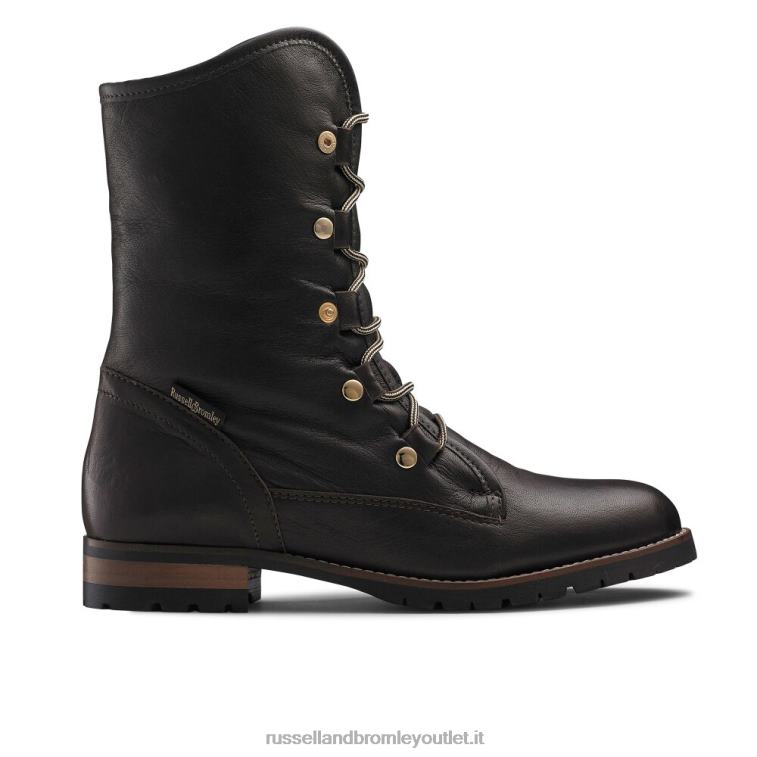 marrone V0V4J260 donne Russell And Bromley morbido escursionista in finta lana